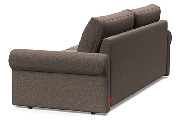 Innovation Living Vilander Sofa Bed With Roll Arms - 530 Bouclé Taupe