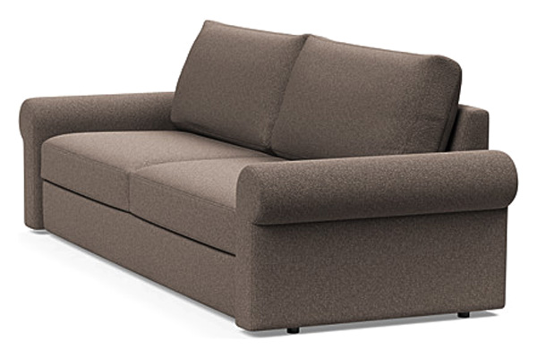 Innovation Living Vilander Sofa Bed With Roll Arms - 530 Bouclé Taupe