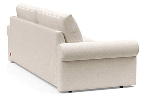 Innovation Living Vilander Sofa Bed With Roll Arms - 531 Bouclé Off White