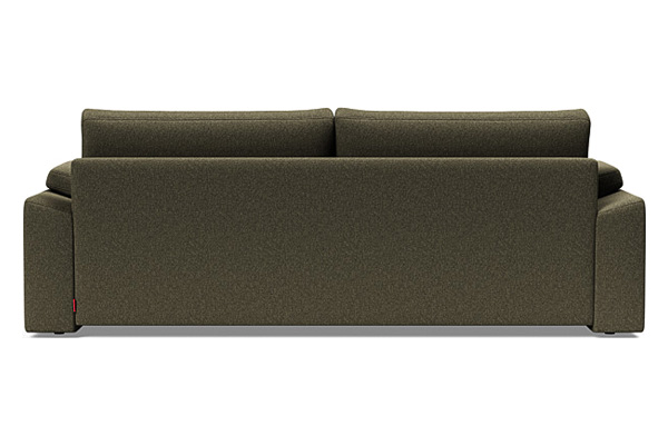 Innovation Living Vilander Sofa Bed With Cushion Arms - 535 Bouclé Forest Green