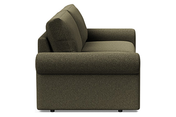 Innovation Living Vilander Sofa Bed With Roll Arms - 535 Bouclé Forest Green