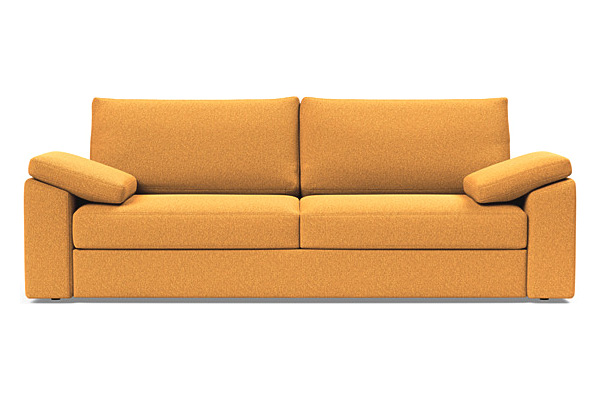 Innovation Living Vilander Sofa Bed With Cushion Arms - 536 Bouclé Ochre