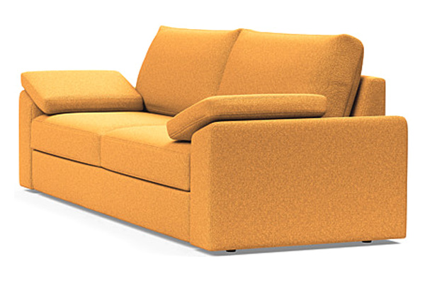 Innovation Living Vilander Sofa Bed With Cushion Arms - 536 Bouclé Ochre