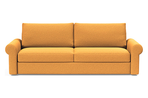 Innovation Living Vilander Sofa Bed With Roll Arms - 536 Bouclé Ochre