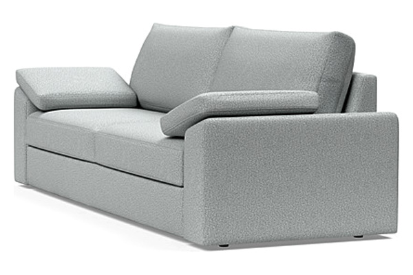 Innovation Living Vilander Sofa Bed With Cushion Arms - 538 Melange Light Grey