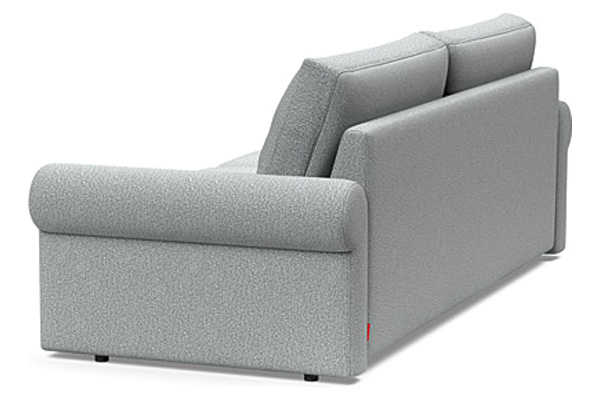 Innovation Living Vilander Sofa Bed With Roll Arms - 538 Melange Light Grey