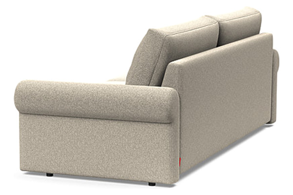 Innovation Living Vilander Sofa Bed With Roll Arms - 539 Bouclé Beige