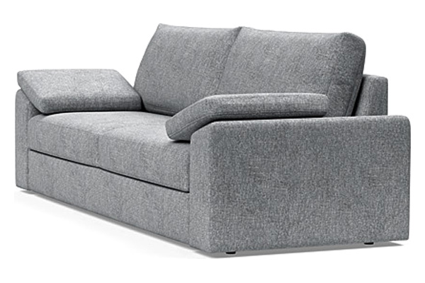 Innovation Living Vilander Sofa Bed With Cushion Arms - 565 Twist Granite