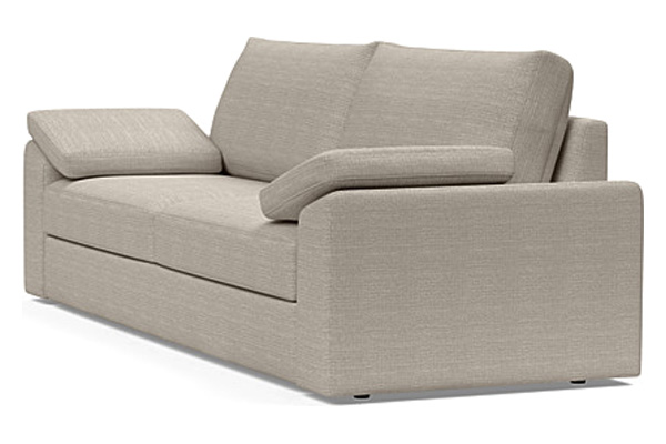 Innovation Living Vilander Sofa Bed With Cushion Arms - 579 Kenya Gravel