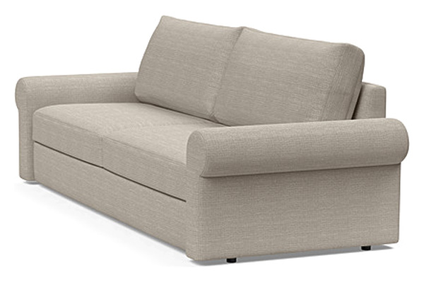 Innovation Living Vilander Sofa Bed With Roll Arms - 579 Kenya Gravel