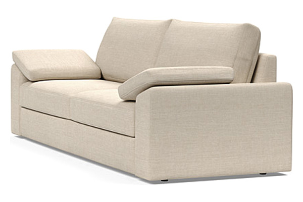 Innovation Living Vilander Sofa Bed With Cushion Arms - 586 Phobos Latte