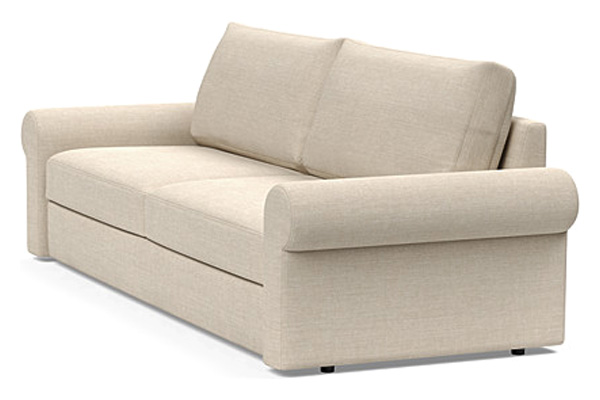 Innovation Living Vilander Sofa Bed With Roll Arms - 586 Phobos Latte