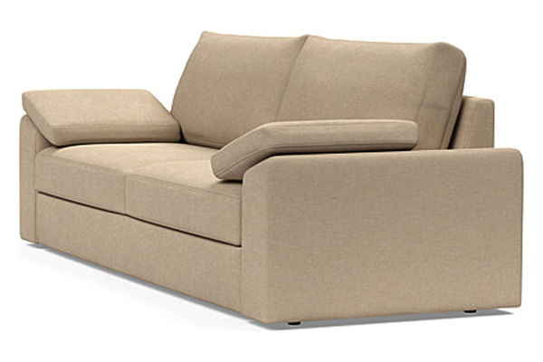 Innovation Living Vilander Sofa Bed With Cushion Arms - 587 Phobos Mocha