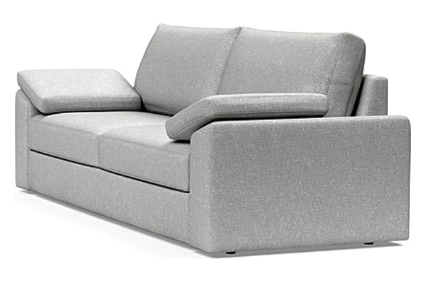 Innovation Living Vilander Sofa Bed With Cushion Arms - 590 Micro Check Grey