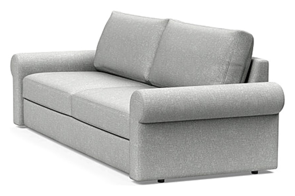 Innovation Living Vilander Sofa Bed With Roll Arms - 590 Micro Check Grey