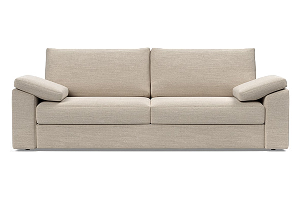 Innovation Living Vilander Sofa Bed With Cushion Arms - 612 Blida Sand Grey