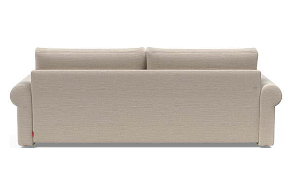 Innovation Living Vilander Sofa Bed With Roll Arms - 612 Blida Sand Grey