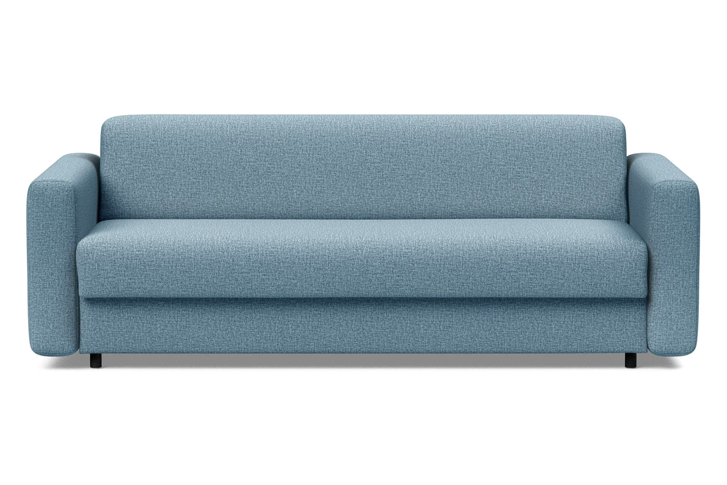 Innovation Living Killian Queen Size Sofa Bed Dual Mattress - 525 Mixed Dance Light Blue