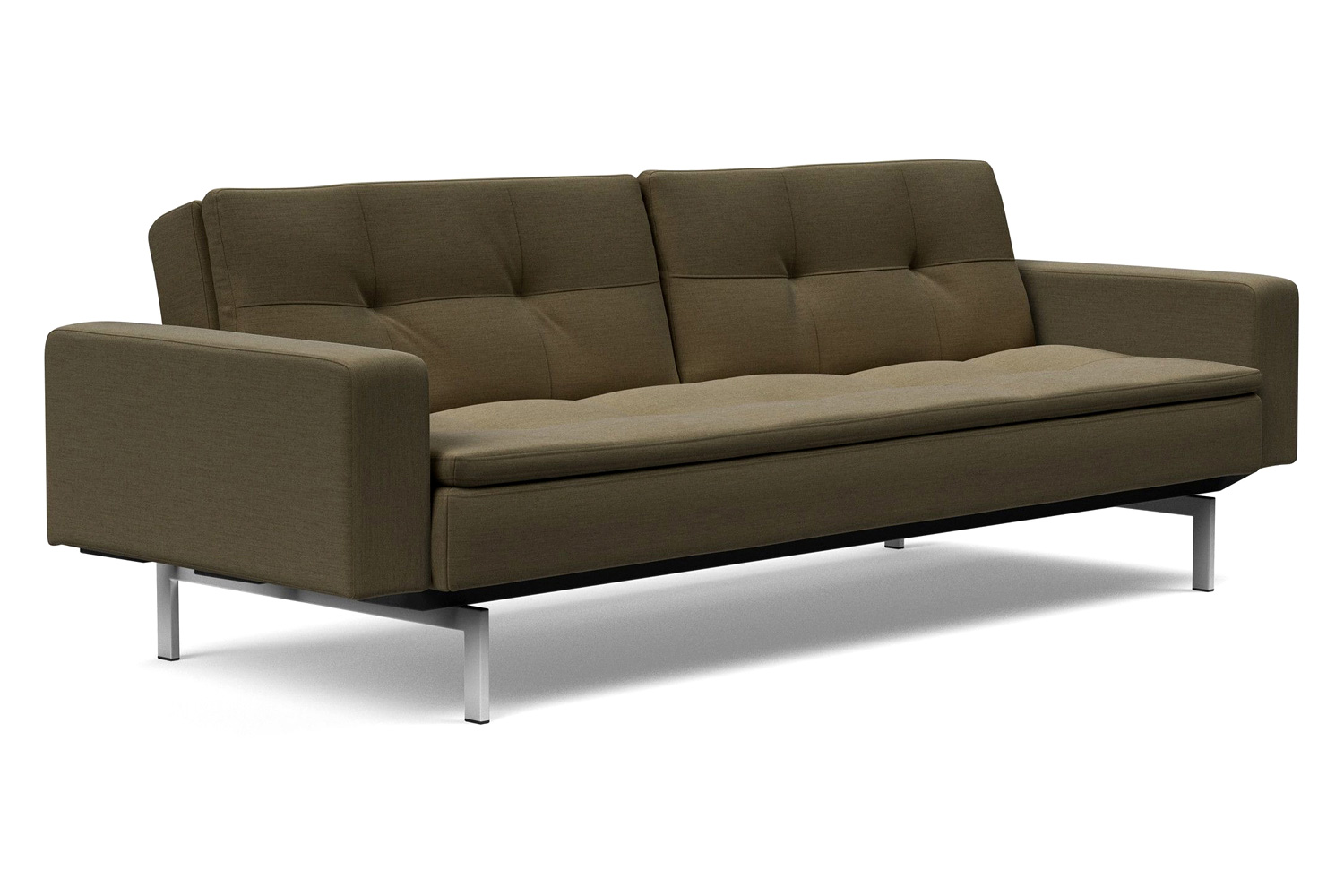 Innovation Living - Dublexo Stainless Steel Sofa Bed with Arms