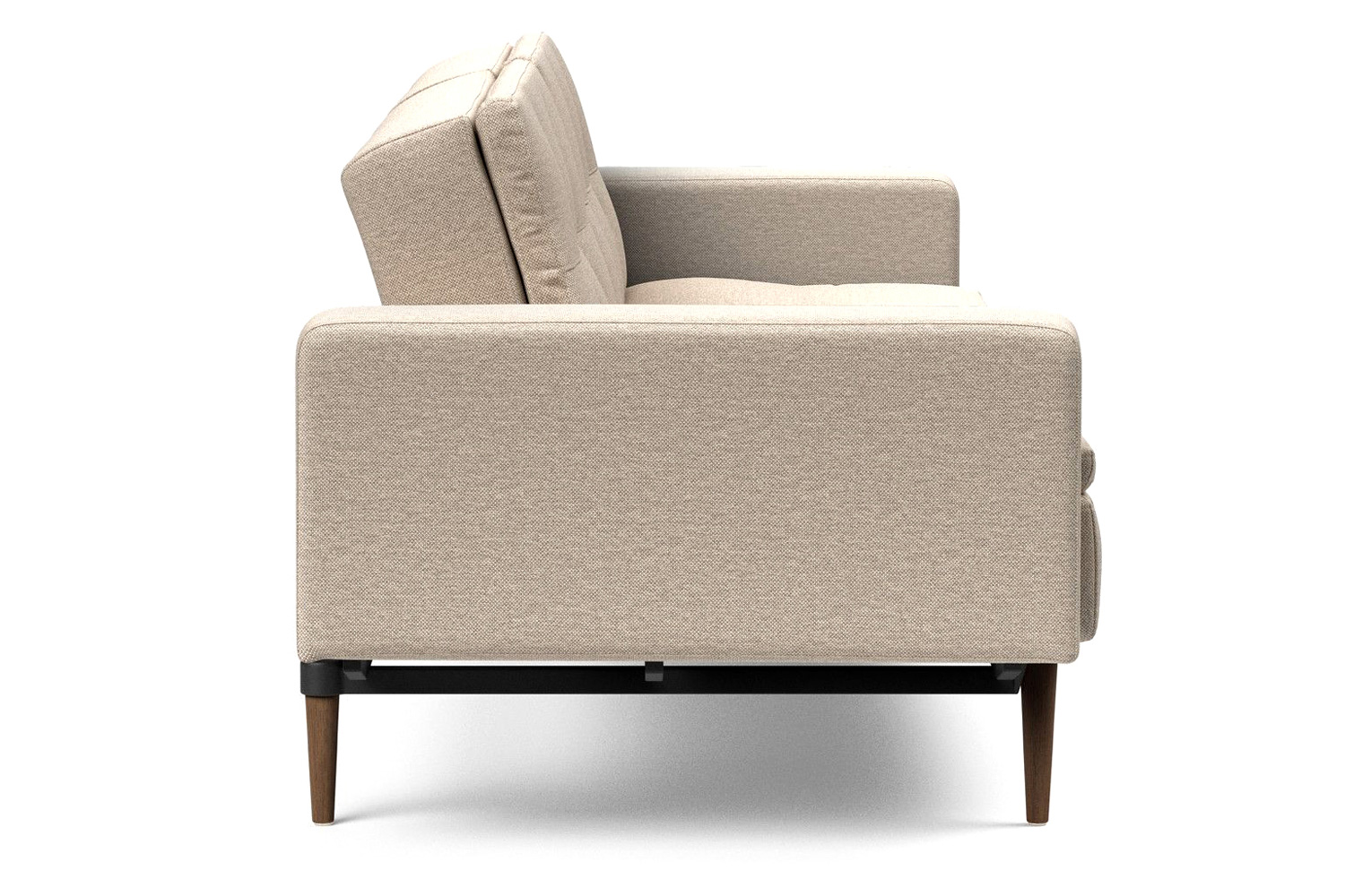 Innovation Living Dublexo Styletto Sofa Bed Dark Wood with Arms - 584 Argus Natural