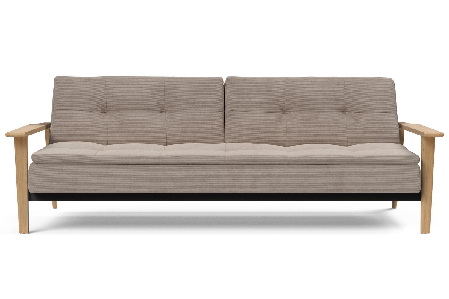 Innovation Living Dublexo Frej Sofa Bed Oak - 318 Cordufine Beige