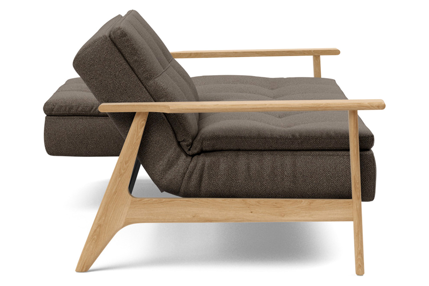 Innovation Living Dublexo Frej Sofa Bed Oak - 578 Kenya Taupe