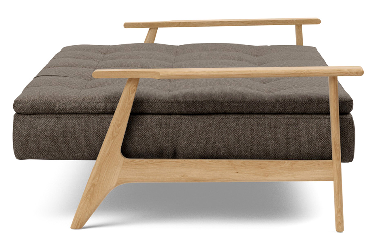 Innovation Living Dublexo Frej Sofa Bed Oak - 578 Kenya Taupe