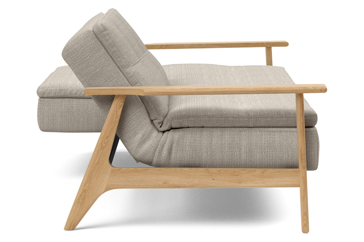 Innovation Living Dublexo Frej Sofa Bed Oak - 579 Kenya Gravel