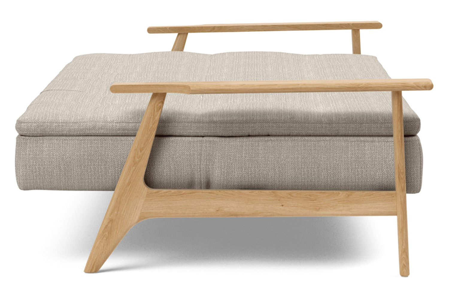 Innovation Living Dublexo Frej Sofa Bed Oak - 579 Kenya Gravel