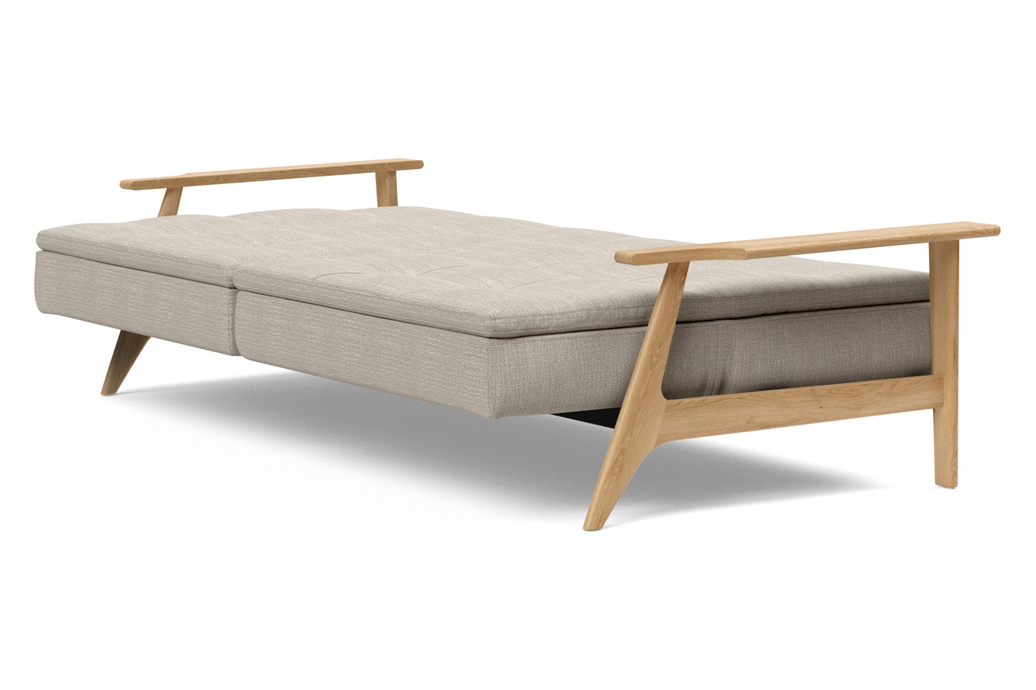 Innovation Living Dublexo Frej Sofa Bed Oak - 579 Kenya Gravel