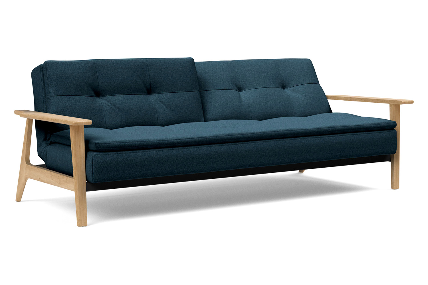 Innovation Living Dublexo Frej Sofa Bed Oak - 580 Argus Navy Blue