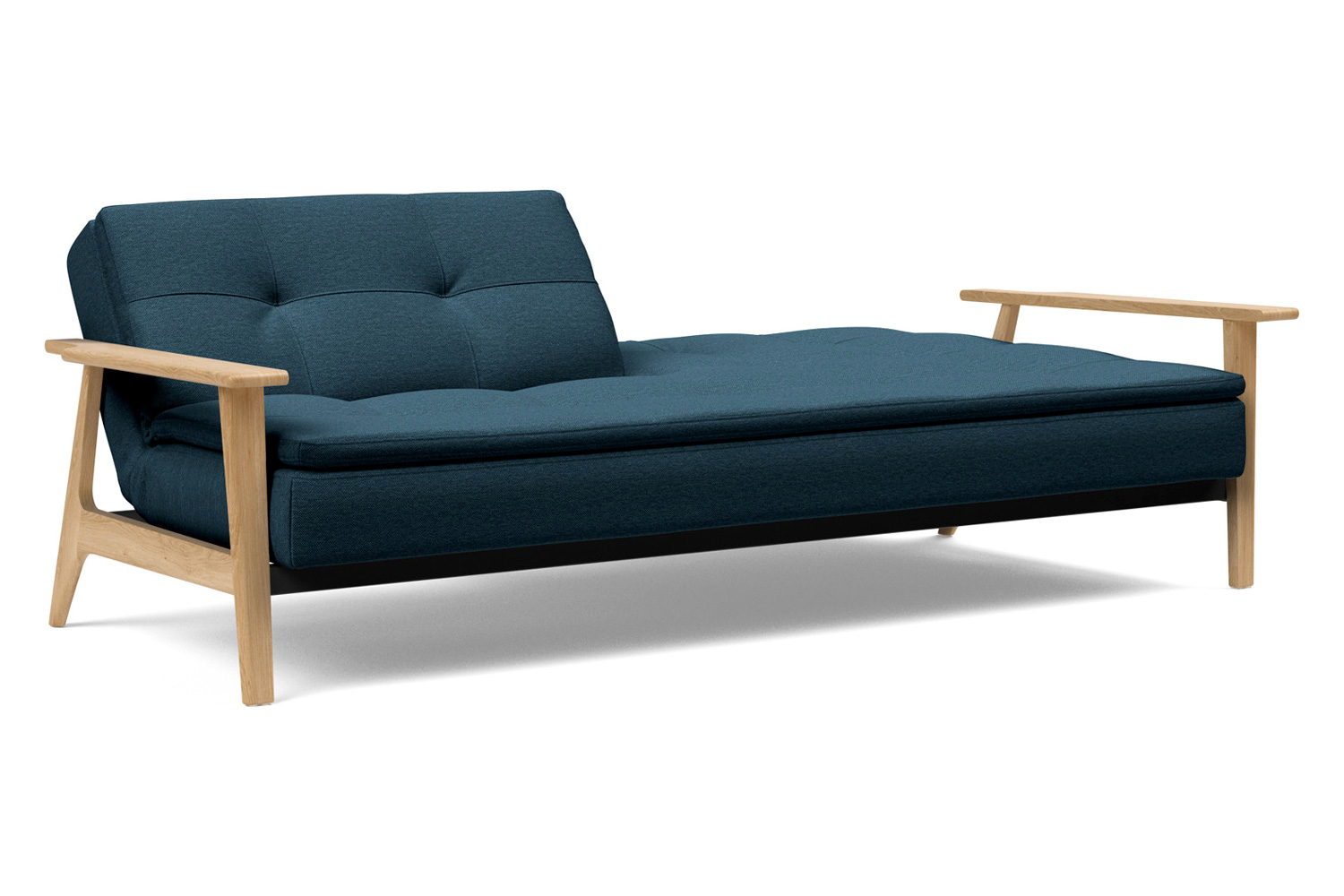 Innovation Living Dublexo Frej Sofa Bed Oak - 580 Argus Navy Blue