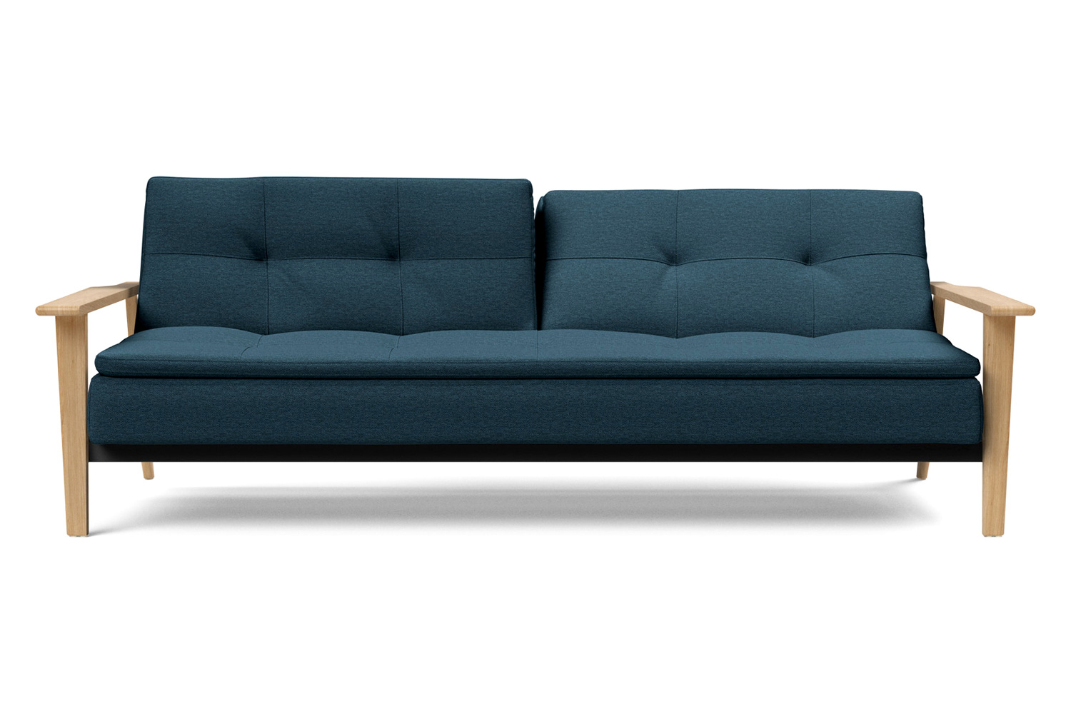 Innovation Living Dublexo Frej Sofa Bed Oak - 580 Argus Navy Blue