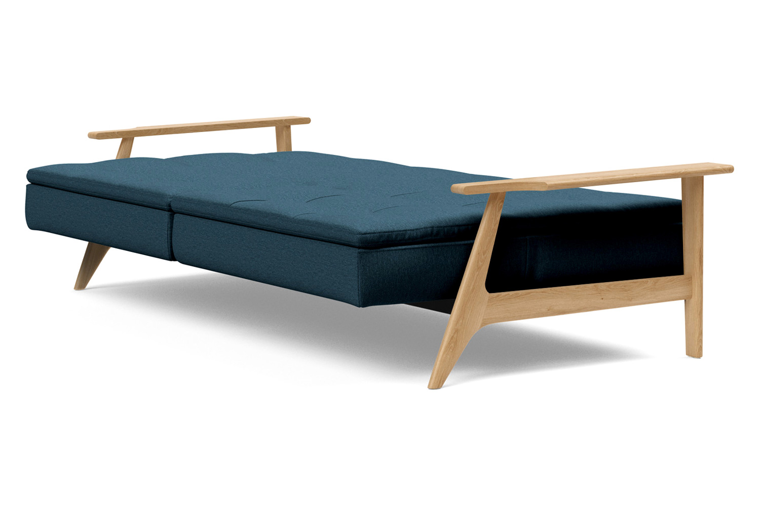 Innovation Living Dublexo Frej Sofa Bed Oak - 580 Argus Navy Blue