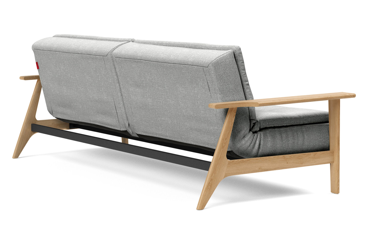 Innovation Living Dublexo Frej Sofa Bed Oak - 590 Micro Check Gray