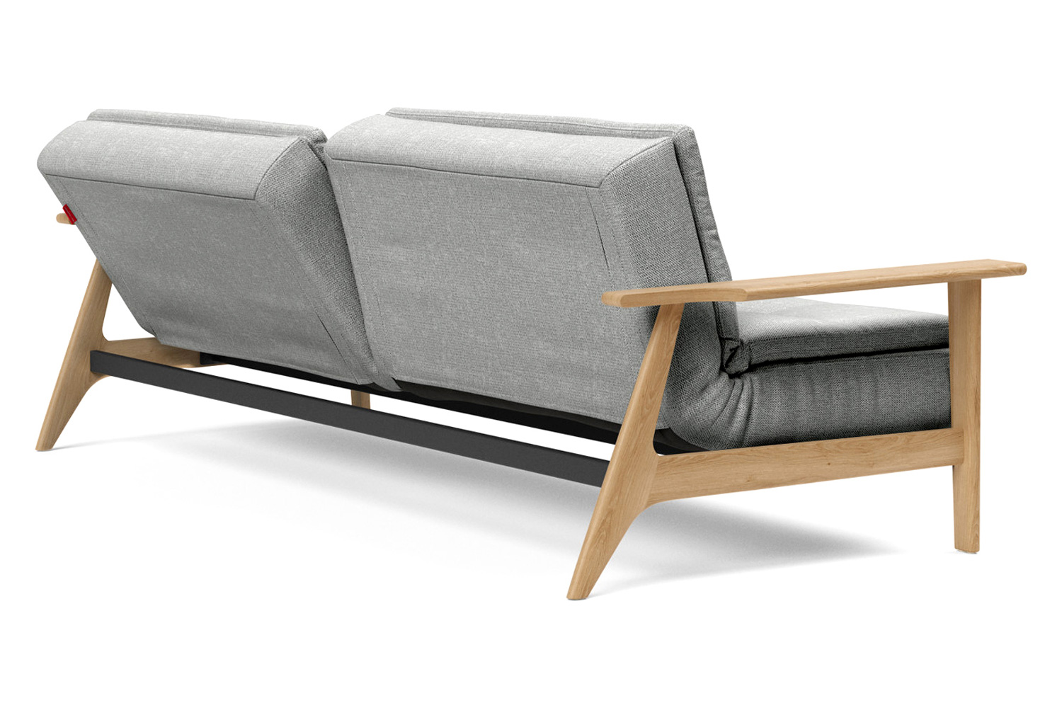 Innovation Living Dublexo Frej Sofa Bed Oak - 590 Micro Check Gray