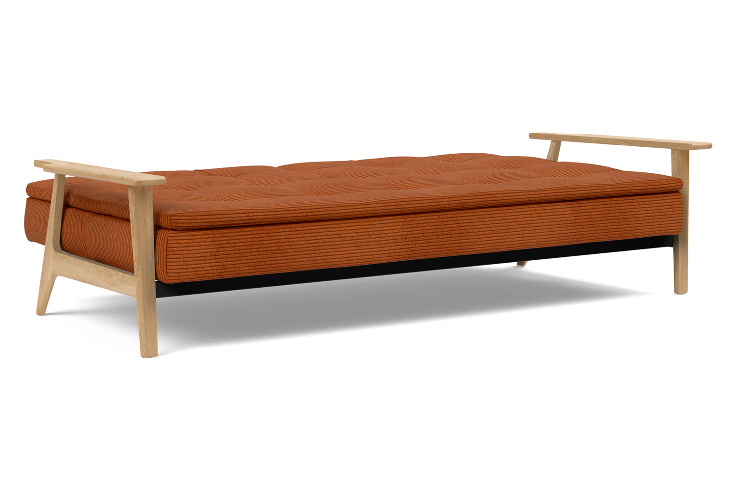 Innovation Living™ Dublexo Frej Sofa Bed Oak - 595 Corduroy Burnt Orange