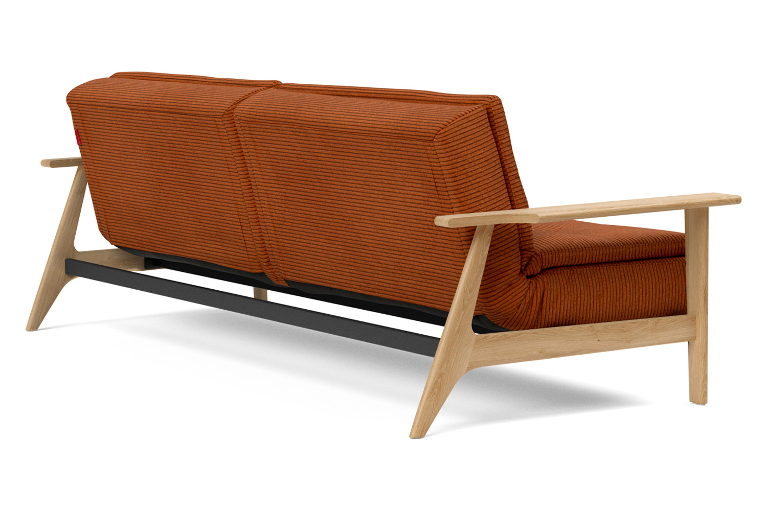 Innovation Living™ Dublexo Frej Sofa Bed Oak - 595 Corduroy Burnt Orange