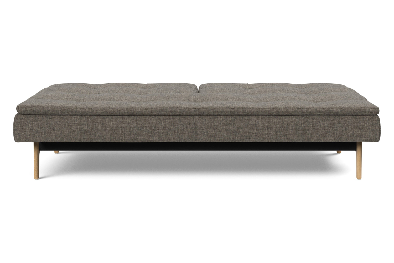 Innovation Living Dublexo Eik Sofa Bed Oak - 216 Flashtex Dark Gray