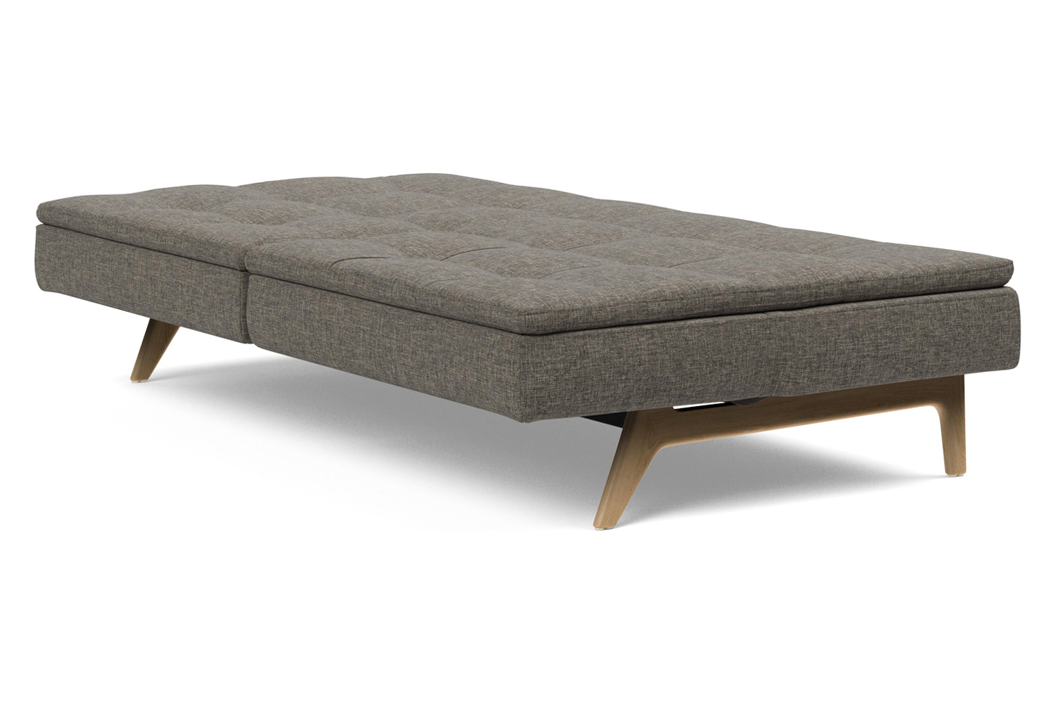 Innovation Living Dublexo Eik Sofa Bed Oak - 216 Flashtex Dark Gray