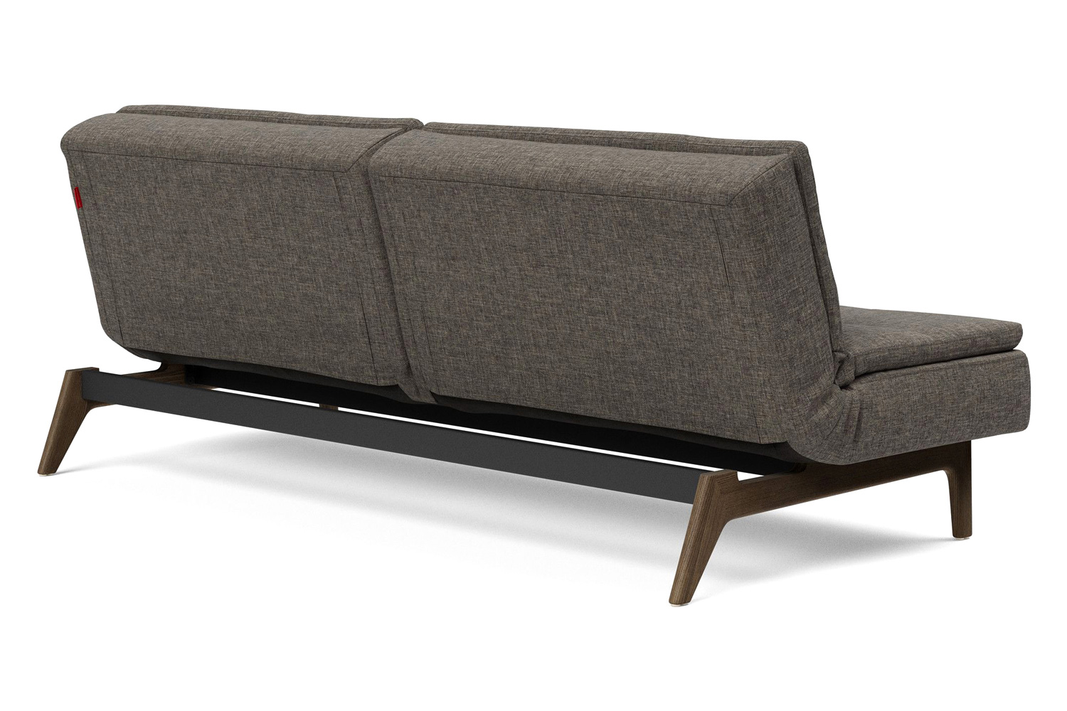 Innovation Living Dublexo Eik Sofa Bed Smoked Oak - 216 Flashtex Dark Gray