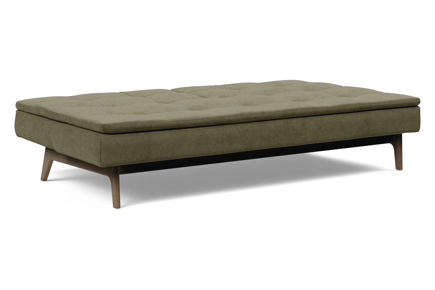 Innovation Living Dublexo Eik Sofa Bed Smoked Oak - 316 Cordufine Pine Green