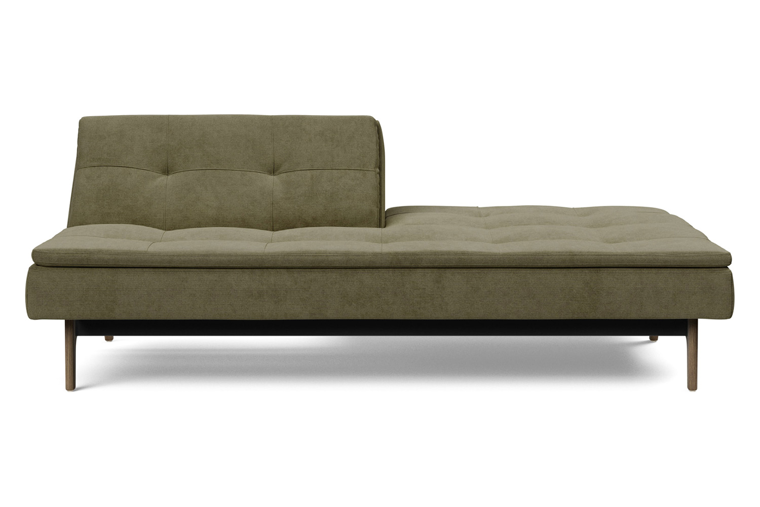 Innovation Living Dublexo Eik Sofa Bed Smoked Oak - 316 Cordufine Pine Green