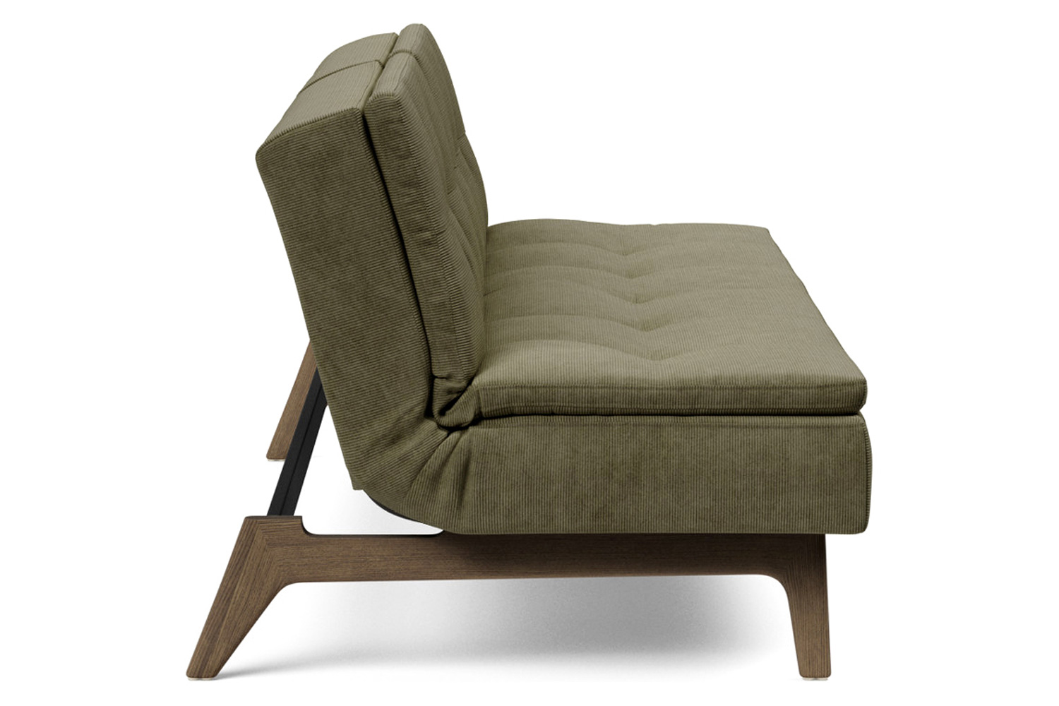 Innovation Living Dublexo Eik Sofa Bed Smoked Oak - 316 Cordufine Pine Green