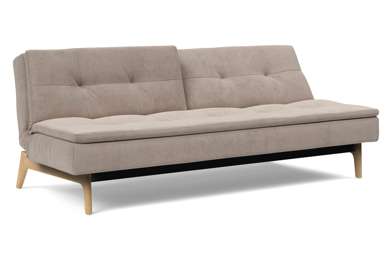 Innovation Living Dublexo Eik Sofa Bed Oak - 318 Cordufine Beige