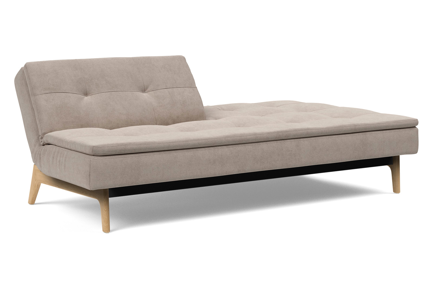 Innovation Living Dublexo Eik Sofa Bed Oak - 318 Cordufine Beige