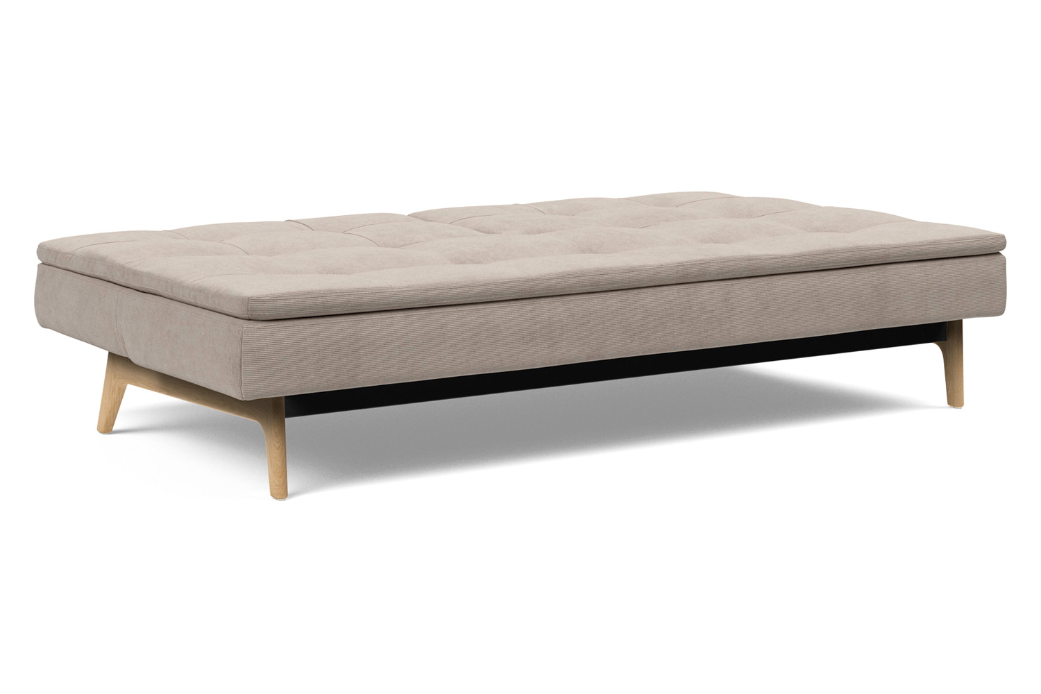 Innovation Living Dublexo Eik Sofa Bed Oak - 318 Cordufine Beige