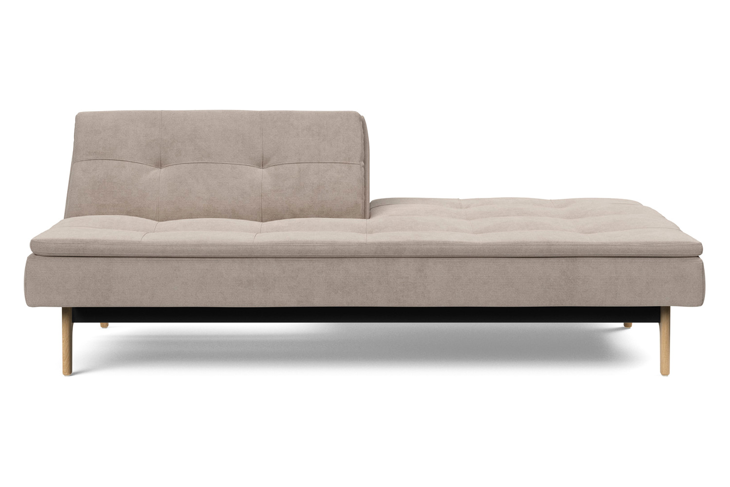 Innovation Living Dublexo Eik Sofa Bed Oak - 318 Cordufine Beige