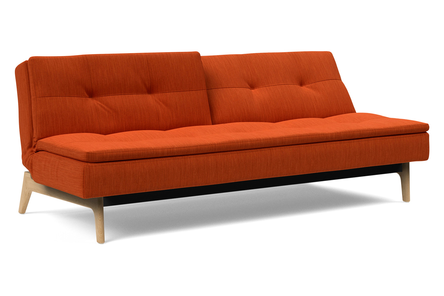 Innovation Living Dublexo Eik Sofa Bed Oak - 506 Elegance Paprika