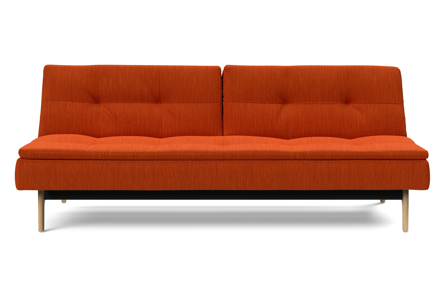 Innovation Living Dublexo Eik Sofa Bed Oak - 506 Elegance Paprika